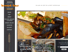 Tablet Screenshot of breadbarbh.com